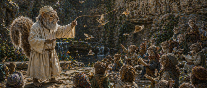 david that is the lesson david and the story of the gient a hidden in the cliffs and eched in ancient petroglifs