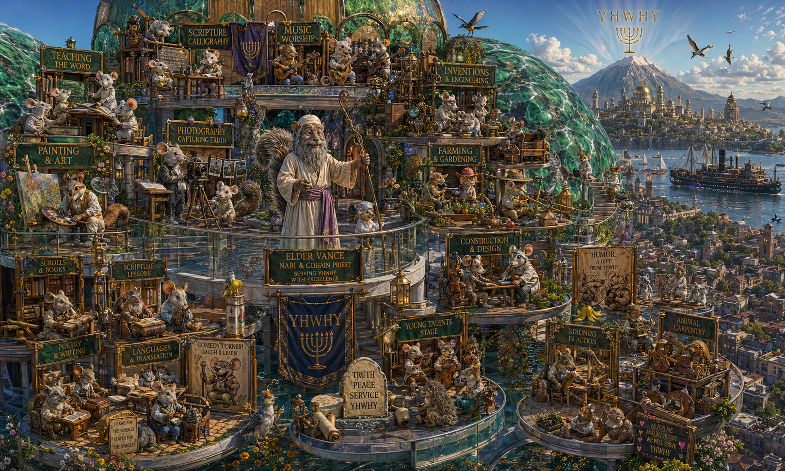 embassy scripture fair from above all the critters in detail of the talents yahuah 1