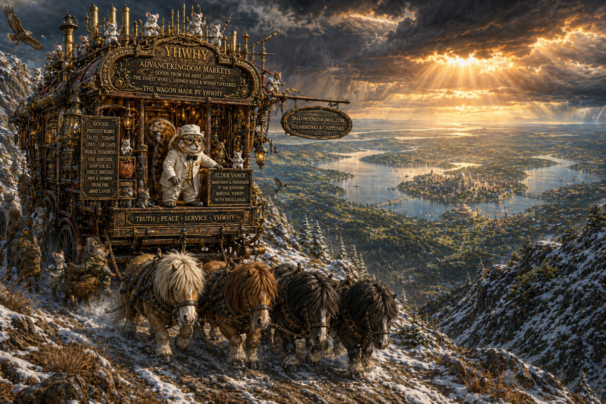 wagon ponies pulling up a narrow trail steep hill up melektzadoq mountain getting into the snow
