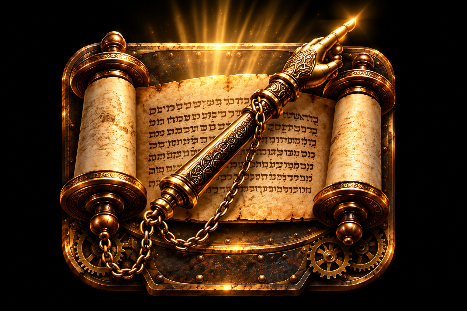Open the Torah Scroll