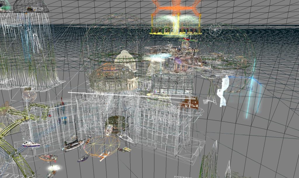 wire frame embassy of yhwhycomplex 001